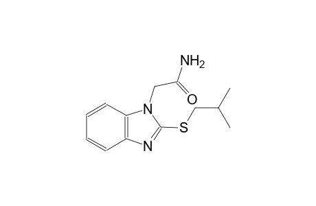 1H-benzimidazole-1-acetamide, 2-[(2-methylpropyl)thio]-