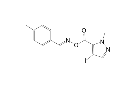 4-methylbenzaldehyde O-[(4-iodo-1-methyl-1H-pyrazol-5-yl)carbonyl]oxime