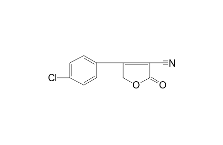 4-(p-Chlorophenyl)-2,5-dihydro-2-oxo-3-furonitrile