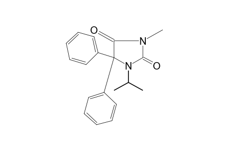 5,5-diphenyl-1-isopropyl-3-methylhydantoin