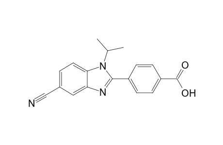 1-Isopropyl-5-cyano-1H-benzimidazole-2-(para - benzoic) Acid