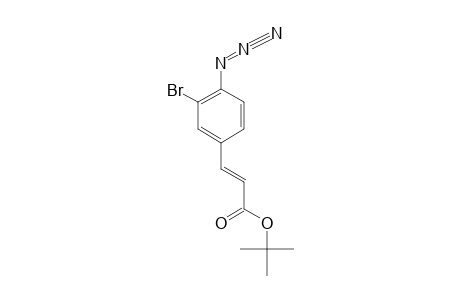 TERT.-BUTYL-4-AZIDO-3-BROMOCINNAMATE