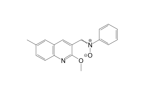N-((2-Methoxy-6-methylquinolin-3-yl)methylene)aniline oxide