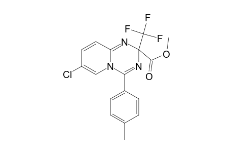 7-Chloro-4-p-tolyl-2-trifluoromethyl-2H-pyrido[1,2-a][1,3,5]triazine-2-carboxylic acid methyl ester