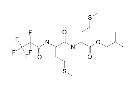 L-Methionyl-L-methionine, N-pentafluoropropionyl-, isobutyl ester