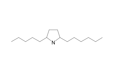 2-Hexyl-5-pentylpyrrolidine