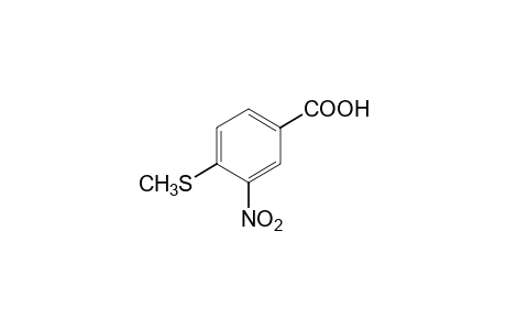 Benzoic acid, 4-(methylthio)-3-nitro-