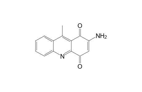 2-Amino-9-methylacridine-1,4-dione