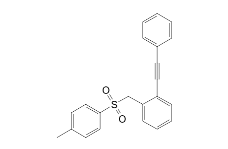 1-(2-Phenylethynyl)-2-(p-tolylsulfonylmethyl)benzene