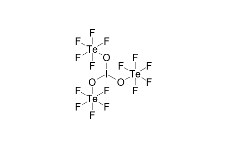 Iodo-tris(pentafluoroorthotelurate)