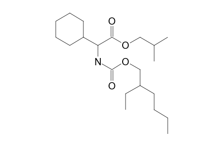 Glycine, 2-cyclohexyl-N-(2-ethylhexyl)oxycarbonyl-, isobutyl ester