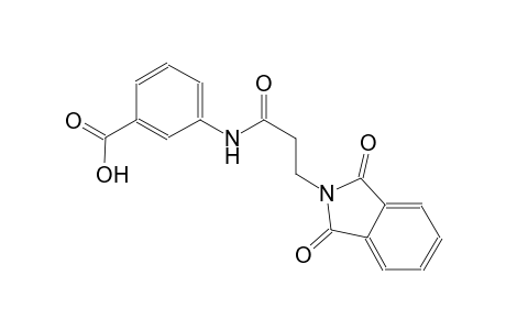 benzoic acid, 3-[[3-(1,3-dihydro-1,3-dioxo-2H-isoindol-2-yl)-1-oxopropyl]amino]-