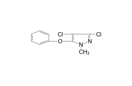 3,4-dichloro-1-methyl-5-phenoxypyrazole