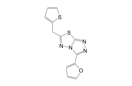 3-(2-furyl)-6-(2-thienylmethyl)[1,2,4]triazolo[3,4-b][1,3,4]thiadiazole