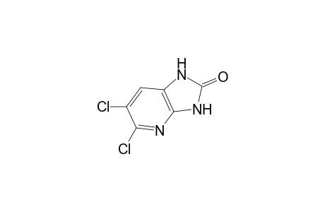 Imidazo[4,5-b]pyridin-2(3H)-one, 5,6-dichloro-