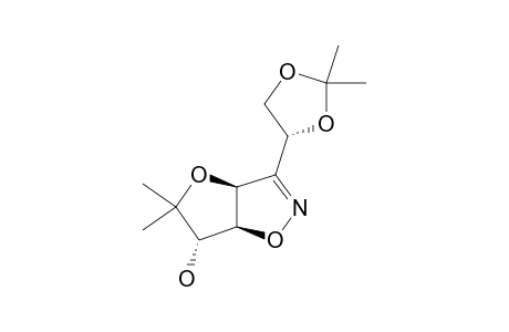 (3A-S,6R,6A-R,1'S)-6-HYDROXY-3-(1',2'-O-ISOPROPYLIDENEDIOXYETHYL)-5,5-DIMETHYL-3A,5,6,6A-TETRAHYDROFURO-[2,3-D]-ISOXAZOLE