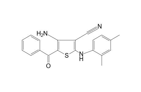 4-amino-5-benzoyl-2-(2,4-xylidino)-3-thiophenecarbonitrile