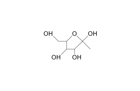 1-Deoxy.alpha.-D-fructofuranose