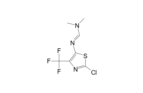 N'-[2-chloranyl-4-(trifluoromethyl)-1,3-thiazol-5-yl]-N,N-dimethyl-methanimidamide