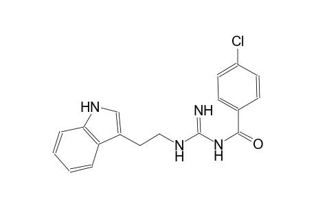 N-(4-chlorobenzoyl)-N'-[2-(1H-indol-3-yl)ethyl]guanidine