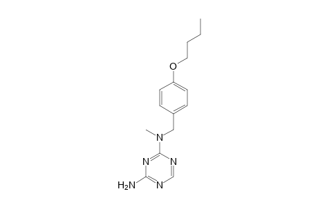 2-Amino-4-[N-(4-butoxybenzyl-N-methylamino]-1,3,5-triazine