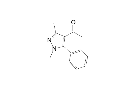 1-(1,3-dimethyl-5-phenyl-4-pyrazolyl)ethanone