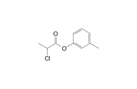 2-Chloropropionic acid, 3-methylphenyl ester