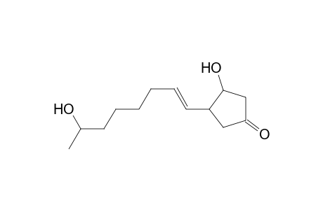 Cyclopentanone, 3-hydroxy-4-(7-hydroxy-1-octenyl)-, [3R-[3.alpha.,4.beta.(1E,7R*)]]-