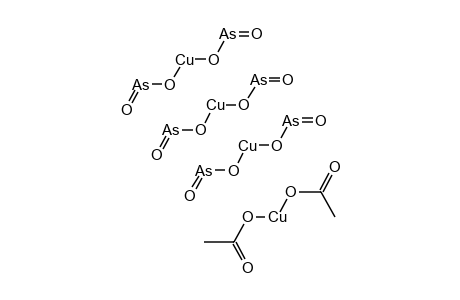 BIS(ACETATO)HEXAMETAARSENITOTETRACOPPER