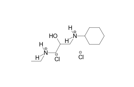 1,3-propanediaminium, N~1~-cyclohexyl-N~3~-ethyl-2-hydroxy-, dichloride