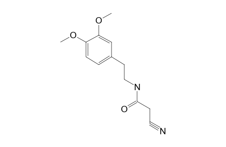 2-cyano-N-(3,4-dimethoxyphenethyl)acetamide