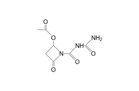 N-(1,3-Dioxo-2,4-diaza-butyl)-4-acetoxy-azetidin-2-one