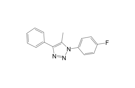 1-(4-Fluorophenyl)-5-methyl-4-phenyl-1H-1,2,3-triazole