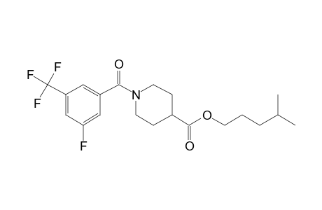 Isonipecotic acid, N-(3-fluoro-5-trifluoromethylbenzoyl)-, isohexyl ester