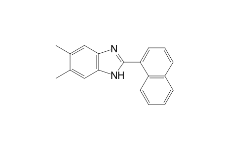 5,6-Dimethyl-2-(1-naphthyl)benzimidazole