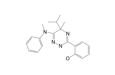 2-[5-ISOPROPYL-5-METHYL-6-(N-METHYL-N-PHENYL-AMINO)-2H,5H-1,2,4-TRIAZIN-3-YL]-PHENOL