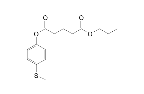 Glutaric acid, 4-(methylthio)benzyl propyl ester