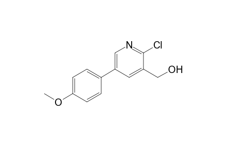 [2-Chloro-5-(4-methoxyphenyl)-3-pyridyl]methanol