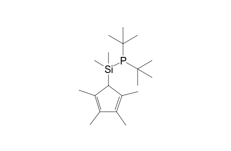 Dimethyl(tetramethylcyclopentadienyl)silyl-di-tert-butylphosphane