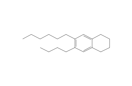 6-Butyl-7-hexyl-1,2,3,4-tetrahydronaphthalene