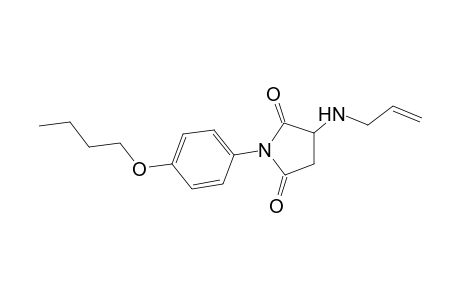 3-(Allylamino)-1-(4-butoxyphenyl)-2,5-pyrrolidinedione