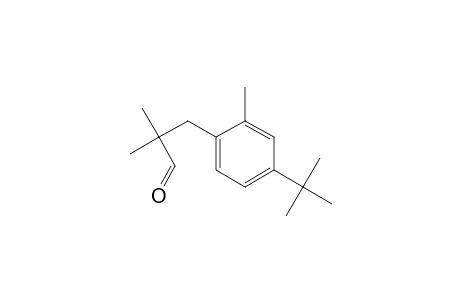 3-(4-tert-butyl-2-methyl-phenyl)-2,2-dimethyl-propanal