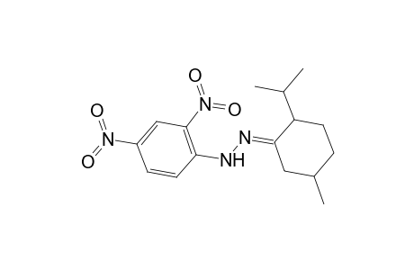 (E)-MENTHONE-2,4-DINITROPHENYLHYDRAZONE