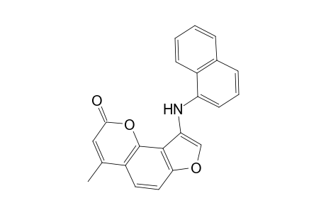 4-methyl-9-(1-naphthylamino)-2H-furo[2,3-h]chromen-2-one