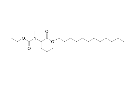 L-Leucine, N-ethoxycarbonyl-N-methyl-, dodecyl ester