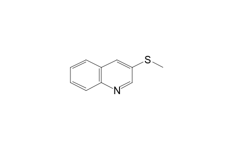 Quinoline, 3-(methylthio)-