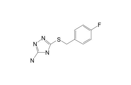 [5-[(4-Fluorobenzyl)sulfanyl]-4H-1,2,4-triazol-3-yl]amine