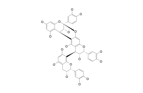 PAVETANNIN-B3;EPICATECHIN-(4-BETA->6,2-BETA->O->7)-EPICATECHIN-(4-BETA->8)-EPICATECHIN