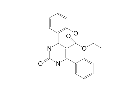 Ethyl 4-(2-hydroxyphenyl)-6-phenyl-3,4-dihydropyrimidin-2(1H)-one-5-carboxylate