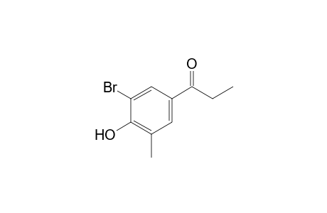 3'-Bromo-4'-hydroxy-5'-methylpropiophenone